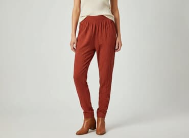 alexander wang spodnie: H&M, Material trousers for women, size XS — 1