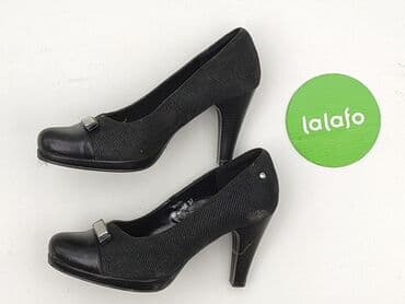 buty na bardzo wysokiej platformie: Bast, Półbuty damskie, rozmiar 37 — 3