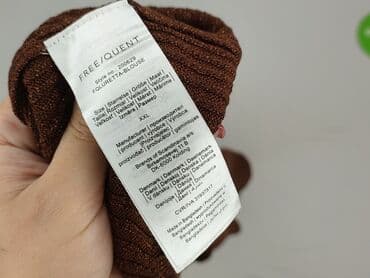 sweter piórkowy na drutach: Freequent, Bluzka damska, rozmiar 2XL — 5