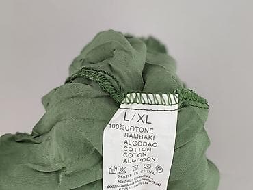 spodnie cargo szare pull and bear: Spodnie materiałowe damskie, rozmiar L — 4