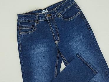 Spodnie jeansowe, Young Style, 13 lat, 158, stan - Idealny — 1