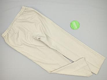 leginsy ecru: Charles Vögele, Spodnie materiałowe damskie, rozmiar XL — 3