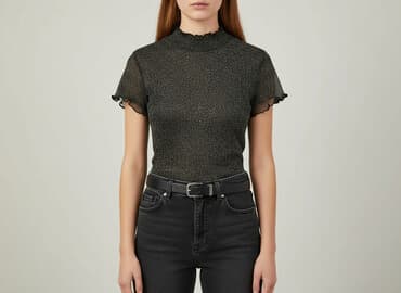 bluzki złotą nitką: Topshop, Bluzka damska, rozmiar M — 7