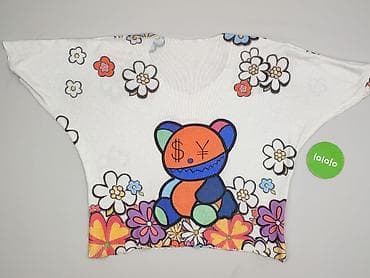 crop kurtki: Bluzka damska, rozmiar One size — 4