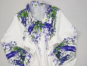białe bluzki basic: Koszula damska, rozmiar 4XL — 1