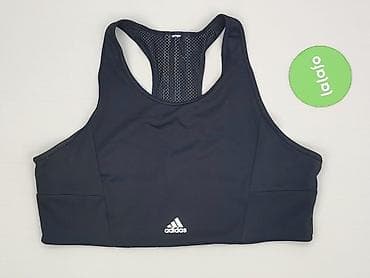 dresy strauss: Biustonosz sportowy Adidas AEROREADY – damski - Kolor: czarny - Krój — 2