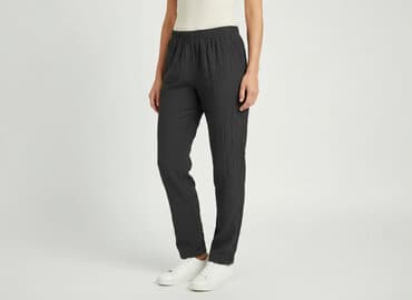 spodnie dresowe esmara: Esmara, Spodnie materiałowe damskie, rozmiar S — 7