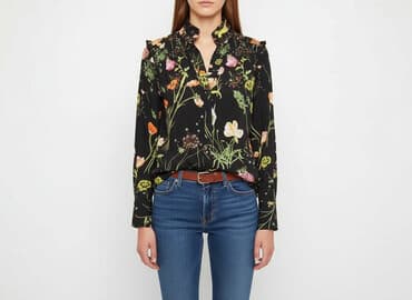 koszulka do garnituru damskiego: Warehouse, Bluzka damska, rozmiar S — 6