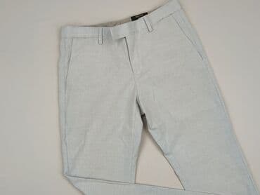 zara woskowane spodnie: Material trousers for women, size M (EU 38) — 1