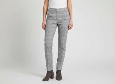 joggery damskie reserved: Spodnie materiałowe damskie, rozmiar L — 7