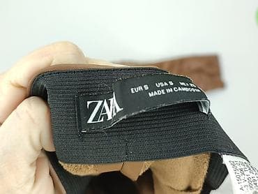 klapki turcja: Zara, Legginsy Ze skóry ekologicznej damskie, rozmiar S — 4