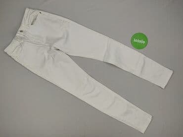 biale szerokie jeansy: NA-KD, Jeansy damskie, rozmiar XS — 2