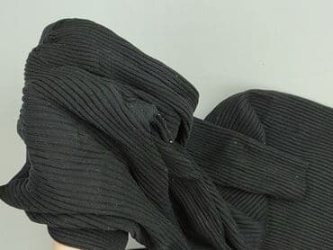 sukienki prążkowana czarna: H&M, Sukienka damska, rozmiar M — 6