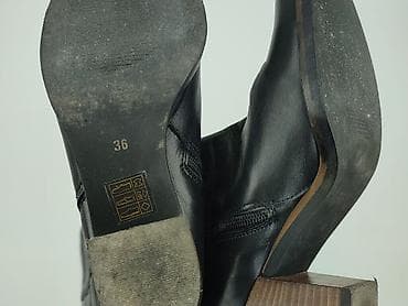 leather poland: Kozaki damskie, rozmiar 36 — 5