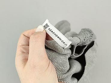 sweter czarny: SZACHOWNICA, Sweter damski, rozmiar One size — 5