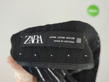 zamszowe spodnie zara: Zara, Spodnie materiałowe damskie, M — 5
