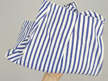 krótkie spodenki z wysokim stanem w paski: Reserved, Szorty damskie, rozmiar S — 8