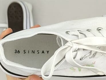 wyprzedaż obuwia zimowego lasocki: Sinsay, Trampki damskie, 36 — 5