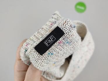 bialy golf: F&F, Sweter damski, rozmiar L — 4