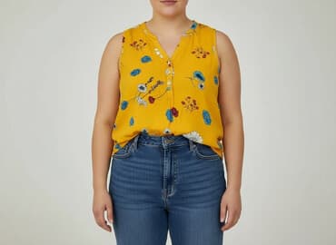 bluzki z odcieciem pod biustem: Bluzka damska, rozmiar 2XL — 7