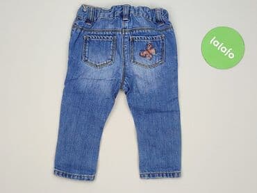 jeansy woskowane: Spodnie jeansowe, Next, 9-12 miesięcy, stan - Bardzo dobry — 3