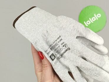 paski do sukienki srebrne: Rękawiczki, Unisex, stan - Idealny — 4