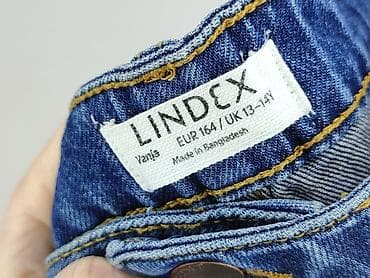 bluzki levis: Spodnie jeansowe, Lindex, 14 lat, 158/164, stan - Bardzo dobry — 4