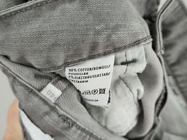 spódnice jeansowe z rozcięciem z przodu: Spódnica damska, rozmiar L — 5