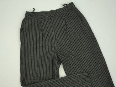 sukienka w paski h: Material trousers for women, size 2XL (EU 44) — 1