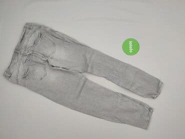 baggy grey jeans: Jeansy damskie, rozmiar S — 3