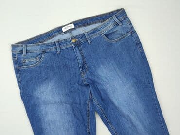 jeansy cropped damskie: John Baner, Spodnie 3/4 damskie, rozmiar 5XL — 1