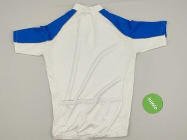 biala koszula i kolarki: T-shirt sportowy dla mężczyzn, rozmiar S — 3