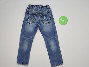czapka ccc: Spodnie jeansowe, F&F, 7 lat, 122, stan - Bardzo dobry — 3