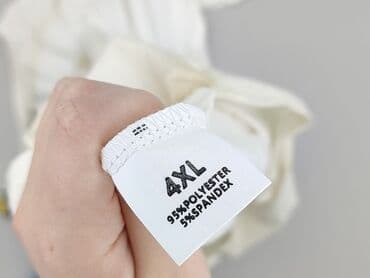 elegancka tunika plus size: Tunika damska, rozmiar 4XL — 4