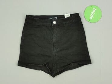 krótkie spodenki damskie jeansowe czarne: Sinsay, Szorty damskie, rozmiar S — 2
