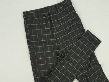 spodnie od piżamy w kratę damskie: Spodnie materiałowe damskie, rozmiar M — 1