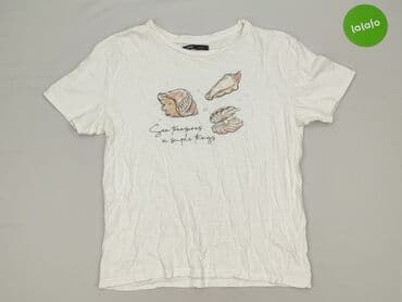 koszulka świecąca: Sinsay, T-shirt damski, S — 2