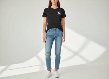 t shirt z kaczorem donaldem: T-shirt damski, rozmiar L — 7