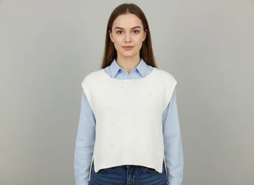 poliamid w swetrze: Sweter damski, rozmiar S — 5