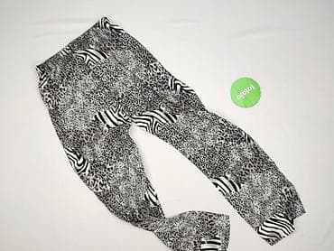 bluzki w panterki: Damskie spodnie w zwierzęcy wzór - Fason: dopasowane, elastyczne, z — 3