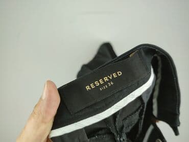 дешеве жіноче взуття: Reserved, Spodnie materiałowe damskie, rozmiar S — 4