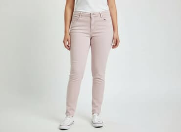 spodnie tiulowe: Spodnie materiałowe damskie, rozmiar XL — 6