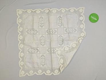 Dom i ogród: Obrus 64 x 64, kolor - Biały, stan - Bardzo dobry — 4