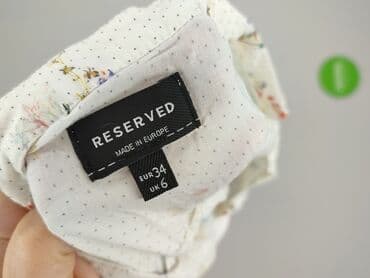 biała bluzka damska reserved: Reserved, Bluzka damska, rozmiar XS — 4