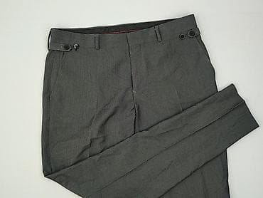 pull bear marynarka: Męskie spodnie garniturowe Reserved, rozmiar 52 - Krój: elegancki — 1
