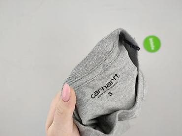 basic koszulka biala: Carhartt WIP, Koszulka dla mężczyzn, rozmiar S — 4