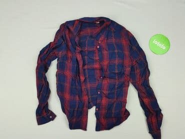 allegro koszulki z nadrukiem: Shirt 12 years, condition - Very good, pattern - Cell, color - Blue — 2