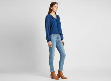 bluzki ze stójką mohito: Mohito, Bluzka damska, rozmiar M — 1