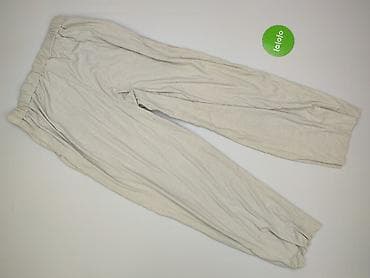 stretchem: Spodnie materiałowe damskie, rozmiar L — 3