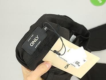 rajstopy den: ONLY, Spodnie materiałowe damskie, rozmiar XS — 4